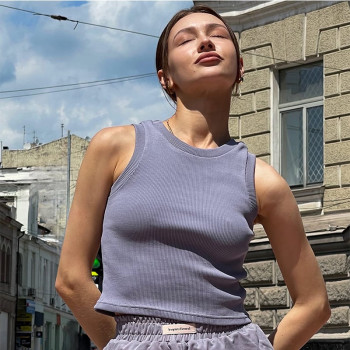Майка. Колір: Сіро-синій